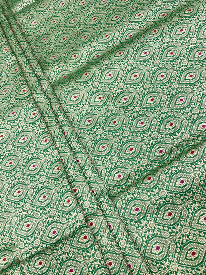 Pure Banarasi Brocade 44"Inch (Colours Available)
