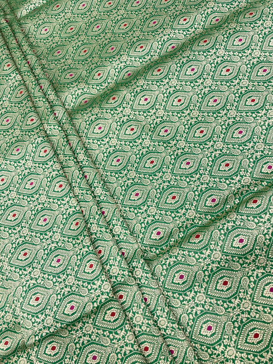Pure Banarasi Brocade 44"Inch (Colours Available)