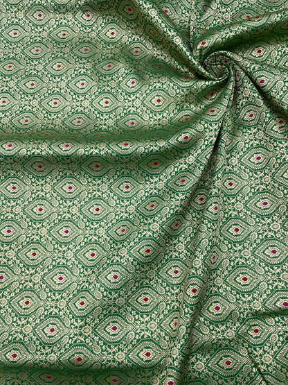 Pure Banarasi Brocade 44"Inch (Colours Available)