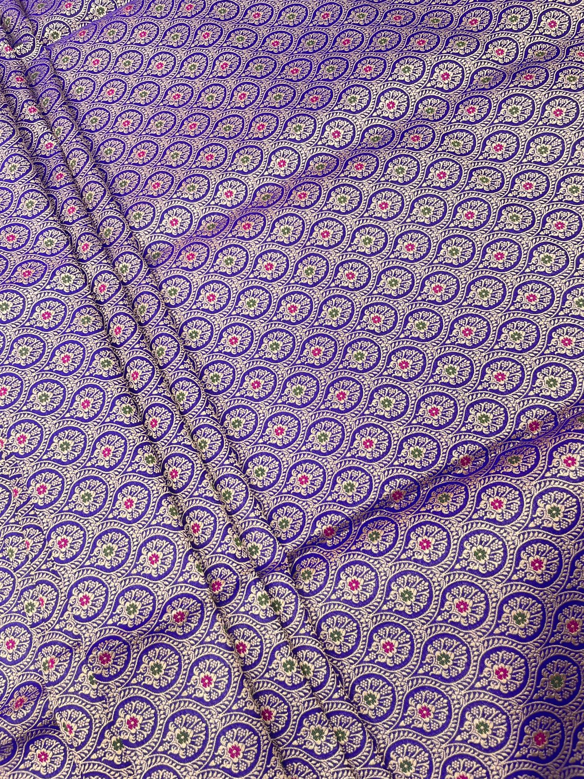 Pure Banarasi Brocade 44"Inch (Colours Available)