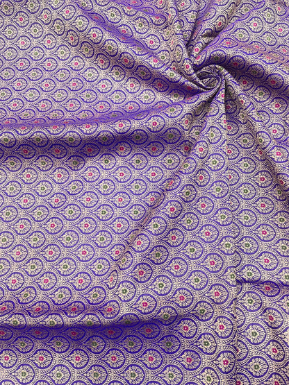 Pure Banarasi Brocade 44"Inch (Colours Available)