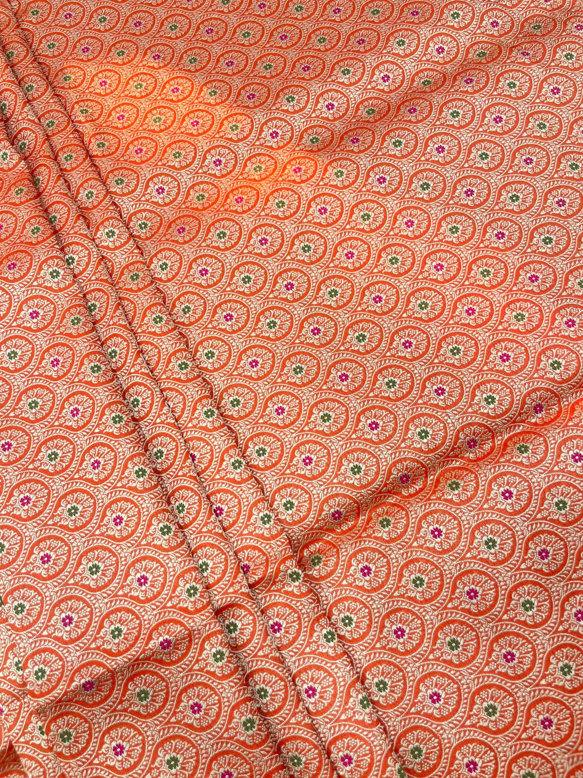 Pure Banarasi Brocade 44"Inch (Colours Available)