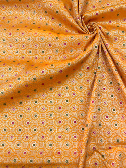 Pure Banarasi Brocade 44"Inch (Colours Available)