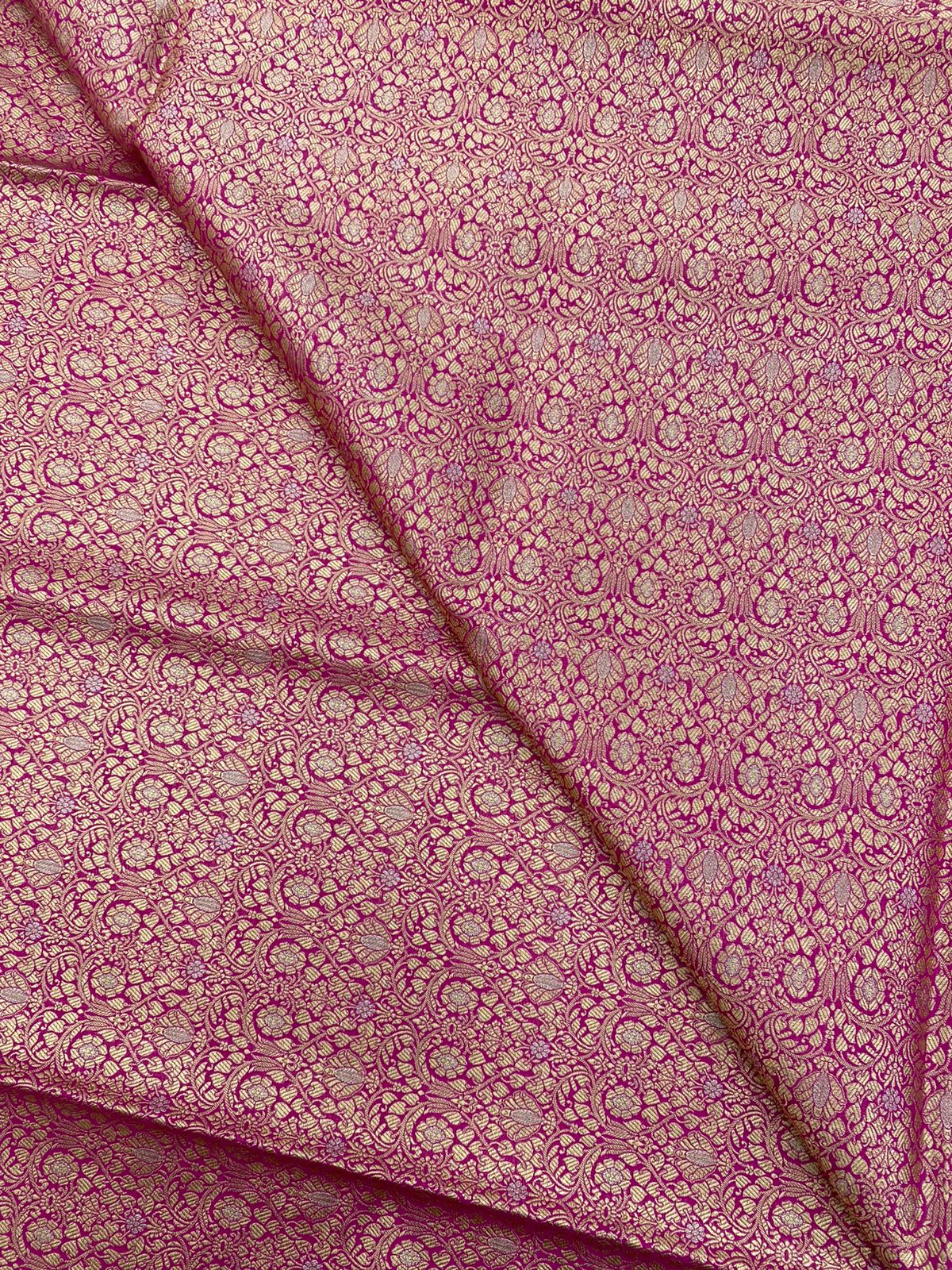 Pure Banarasi Brocade 44"Inch (Colours Available)