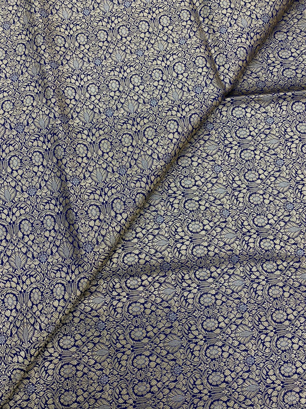 Pure Banarasi Brocade 44"Inch (Colours Available)