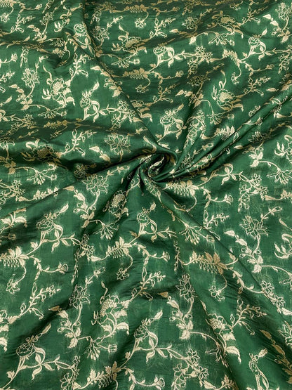 Pure Banarasi Silk Brocade 44"Inch (Colours Available)