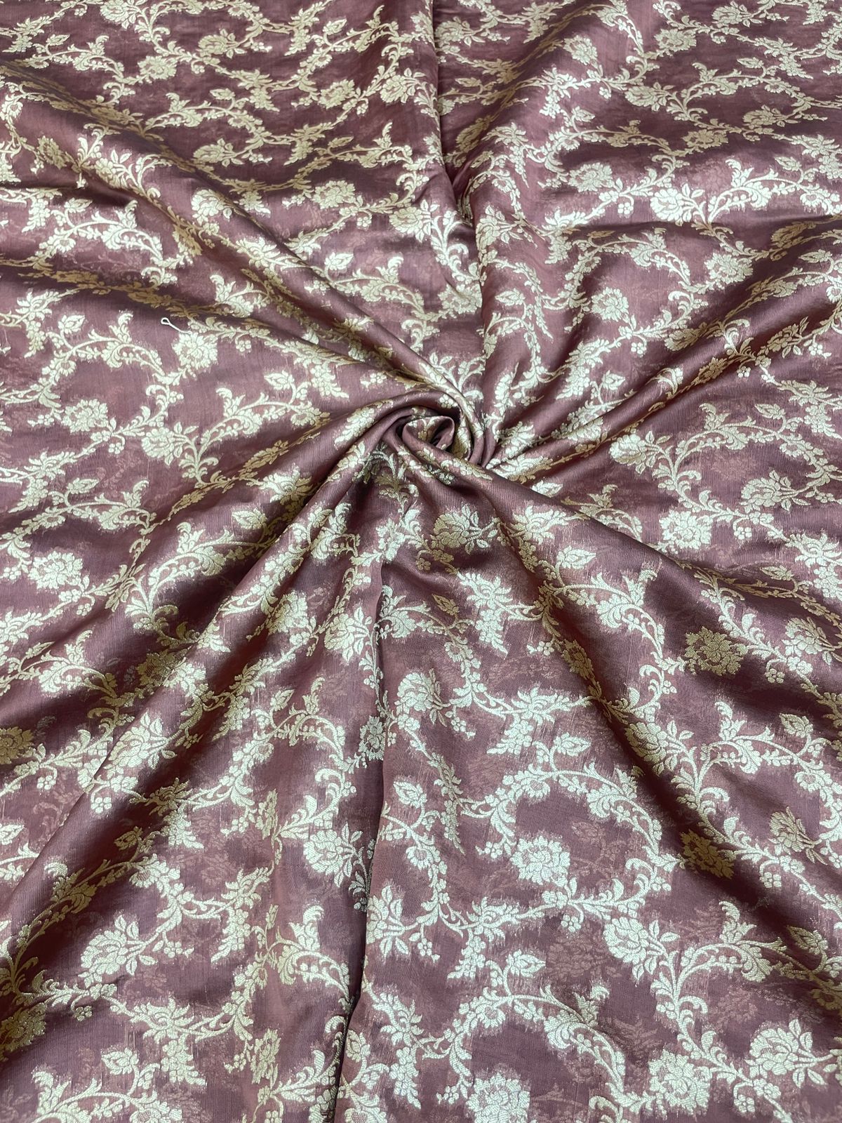 Pure Banarasi Silk Brocade 44"Inch (Colours Available)