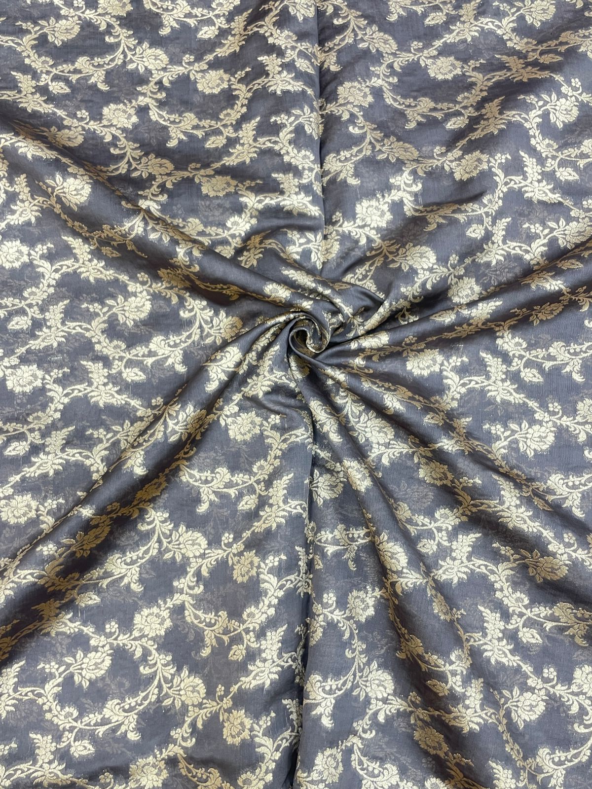 Pure Banarasi Silk Brocade 44"Inch (Colours Available)