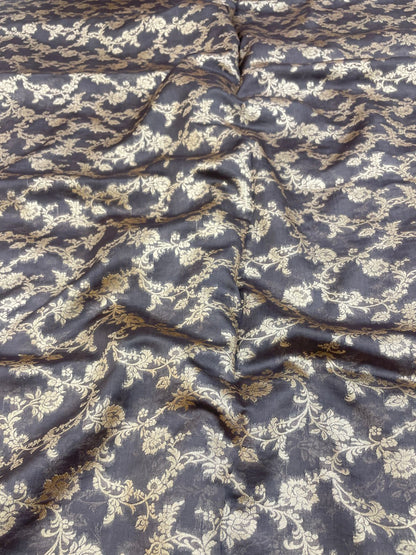Pure Banarasi Silk Brocade 44"Inch (Colours Available)