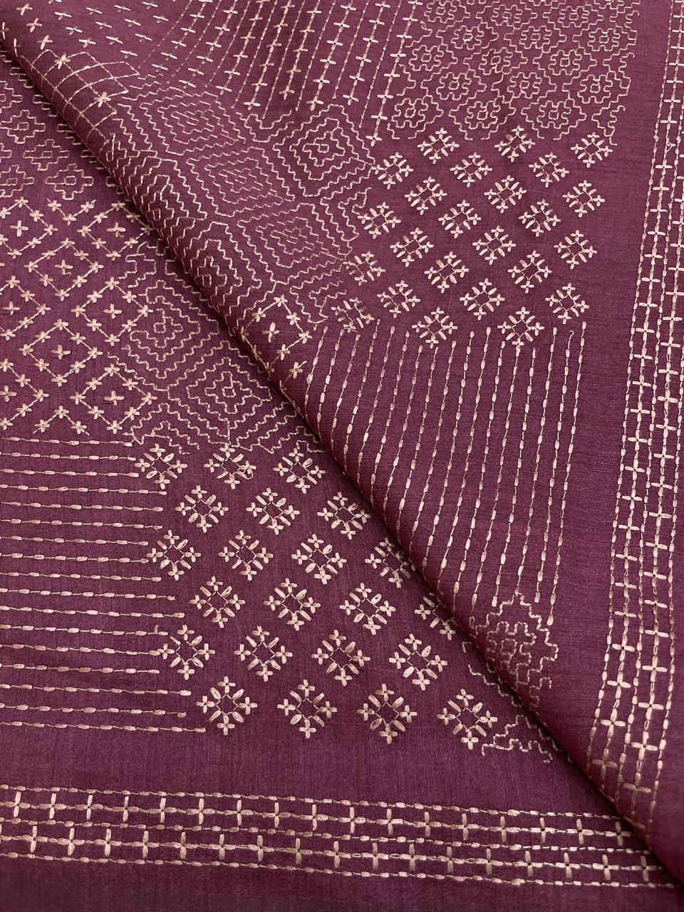 Munga Silk Embroidery