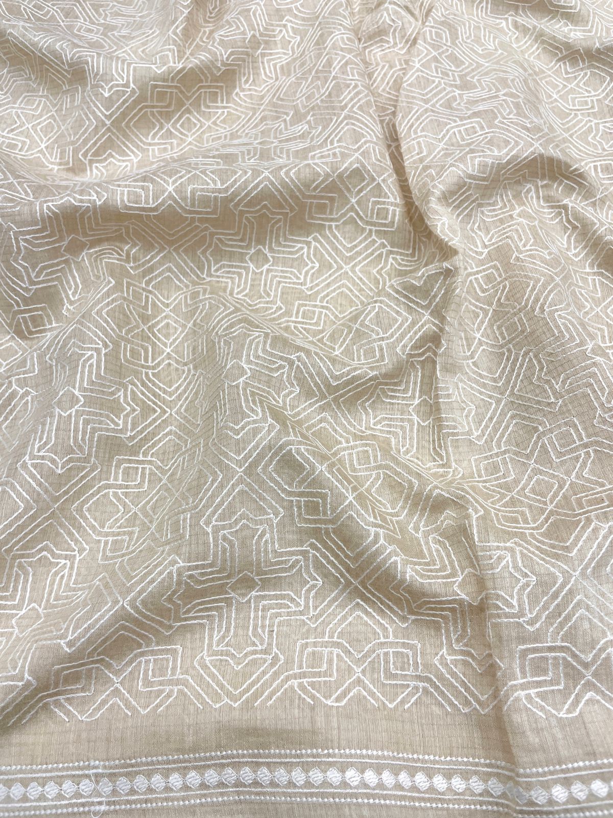 Munga Silk Embroidery Dyeable