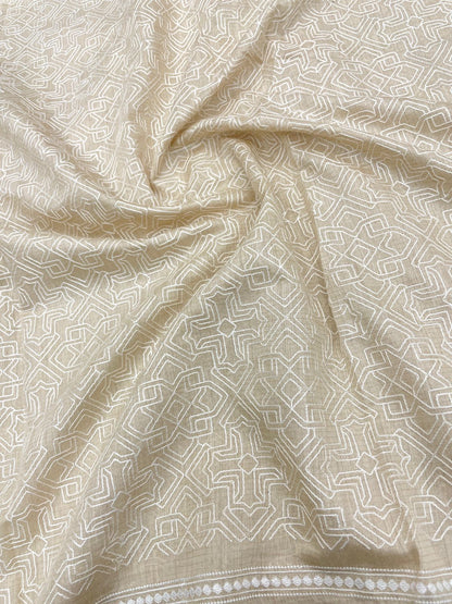 Munga Silk Embroidery Dyeable