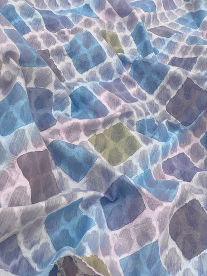 Chanderi Brocade Hand Brush Paint