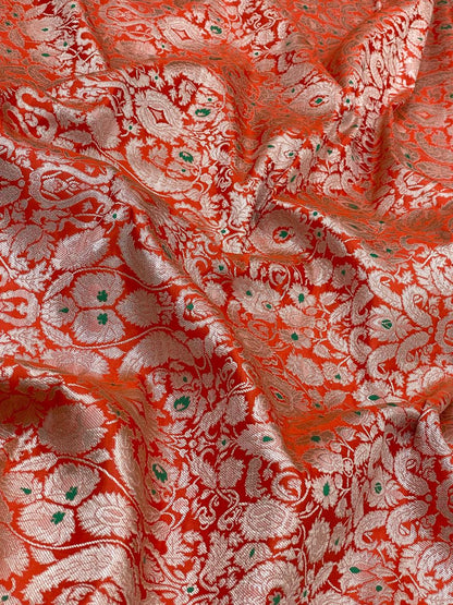 Pure Banarasi Brocade (Colors Available)