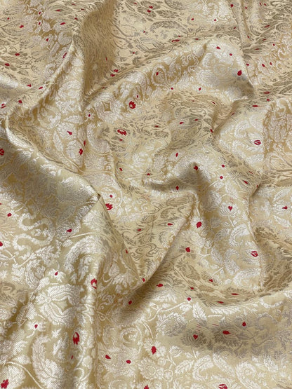 Pure Banarasi Brocade (Colors Available)