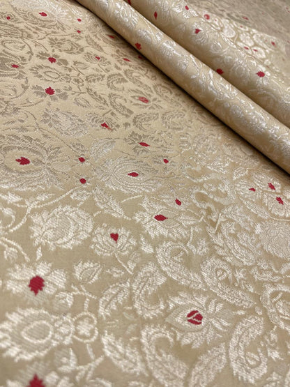 Pure Banarasi Brocade (Colors Available)