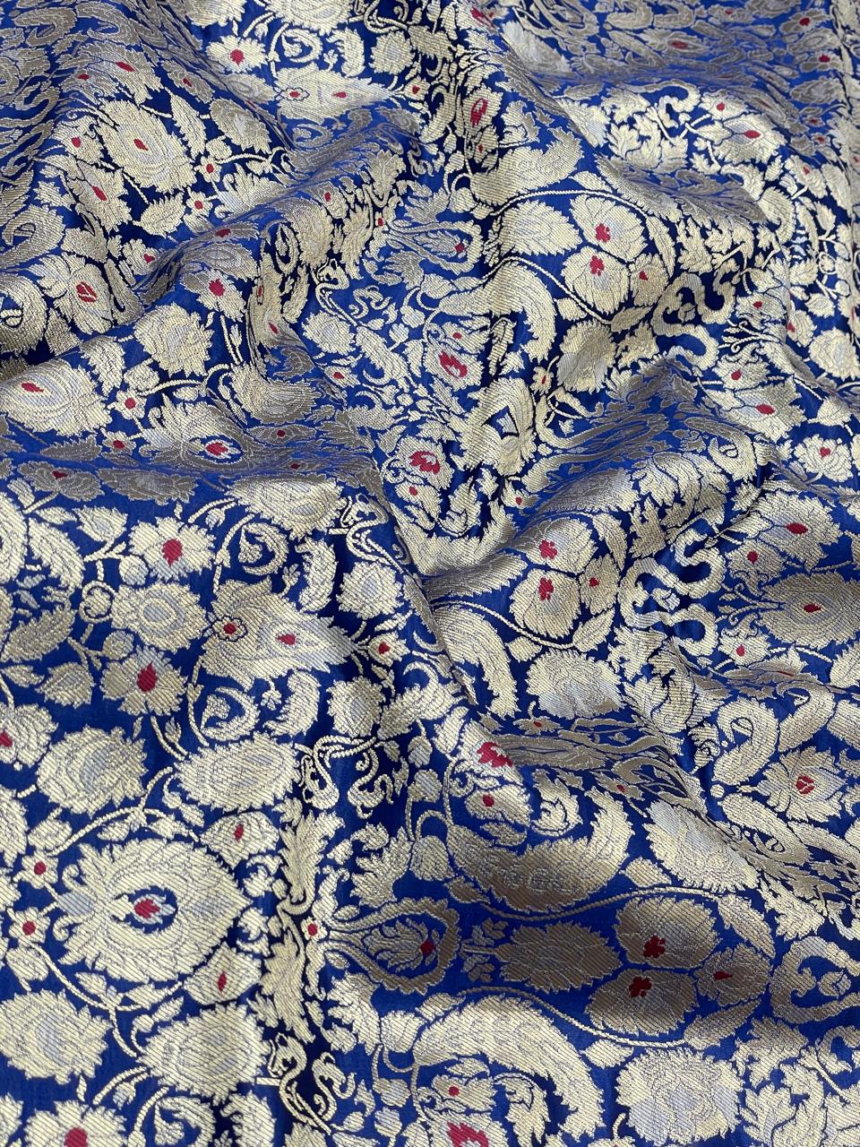 Pure Banarasi Brocade (Colors Available)