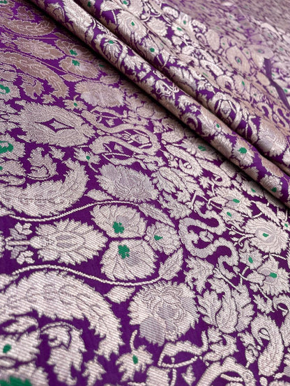 Pure Banarasi Brocade (Colors Available)