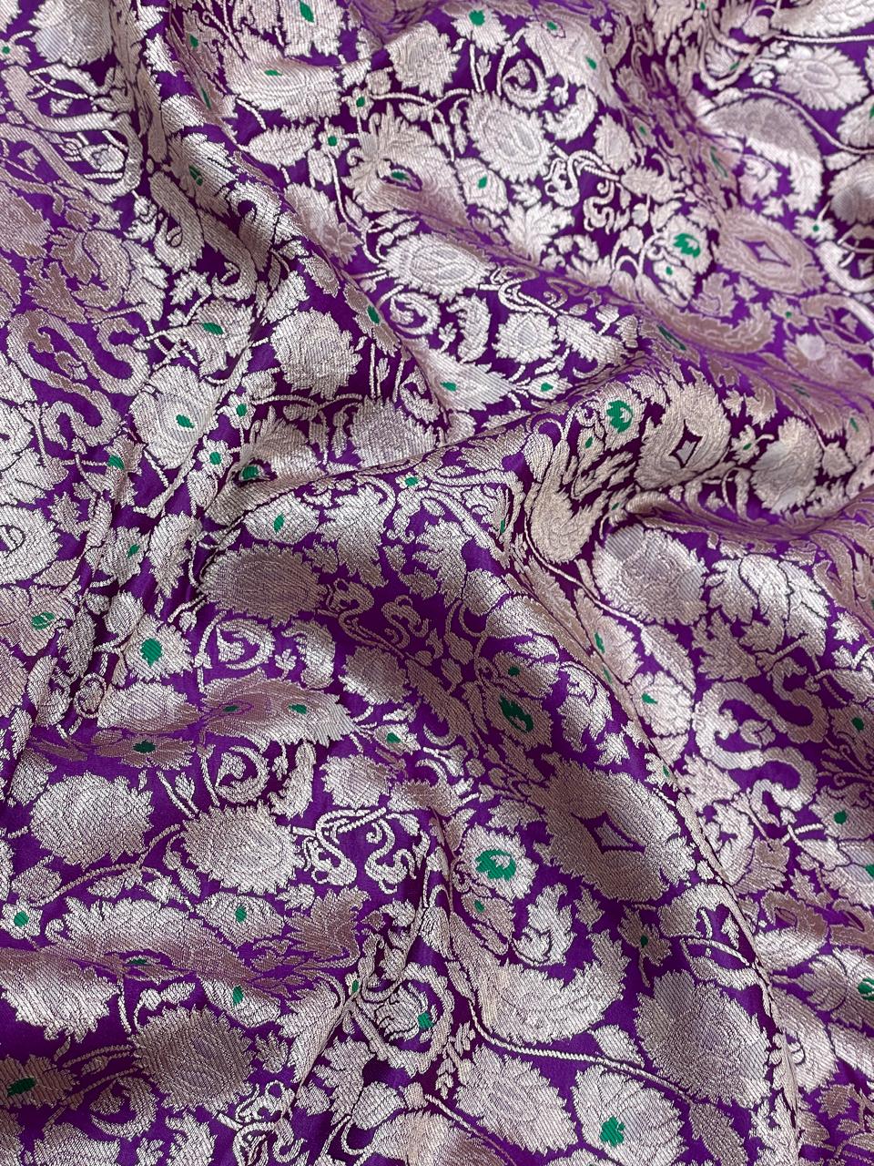 Pure Banarasi Brocade (Colors Available)