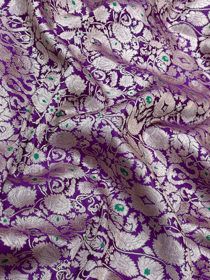 Pure Banarasi Brocade (Colors Available)