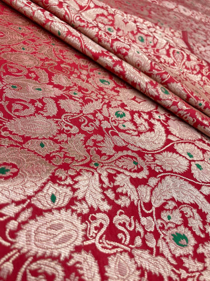 Pure Banarasi Brocade (Colors Available)