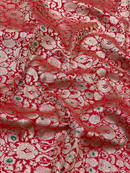 Pure Banarasi Brocade (Colors Available)