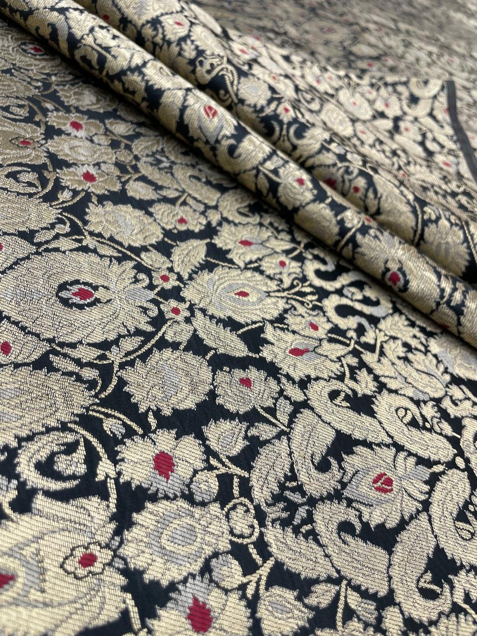 Pure Banarasi Brocade (Colors Available)
