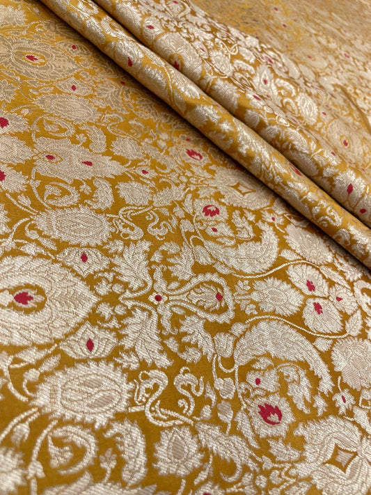 Pure Banarasi Brocade (Colors Available)
