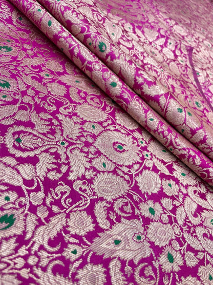 Pure Banarasi Brocade (Colors Available)