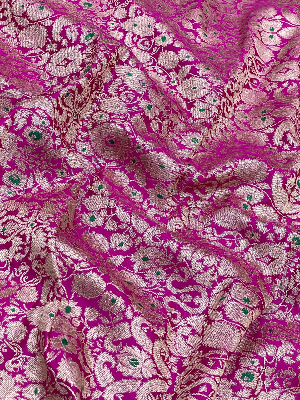 Pure Banarasi Brocade (Colors Available)