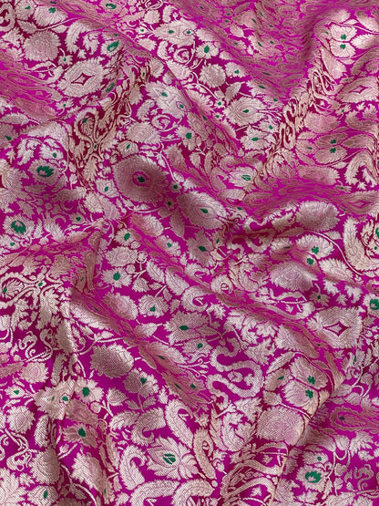 Pure Banarasi Brocade (Colors Available)