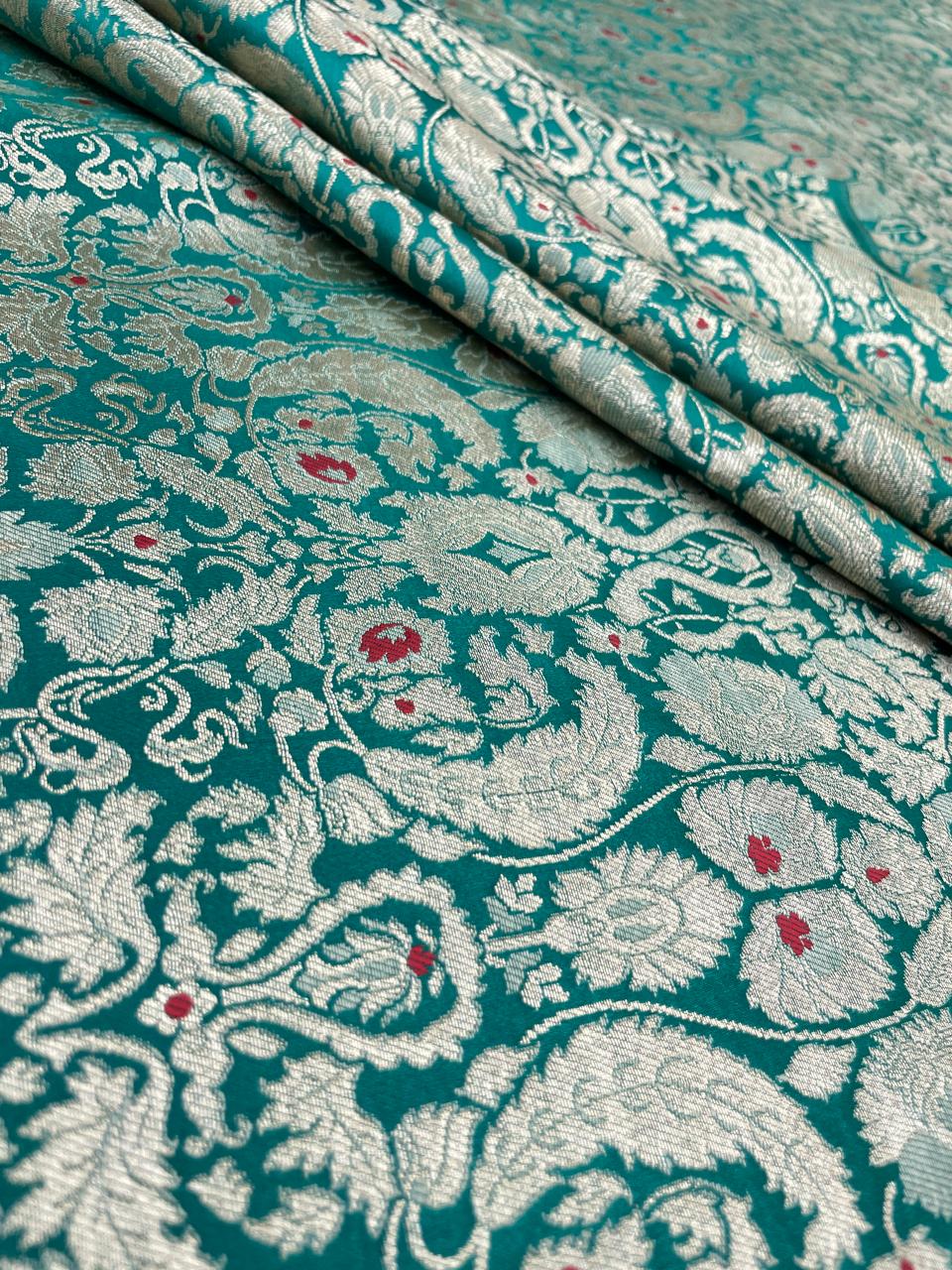 Pure Banarasi Brocade (Colors Available)