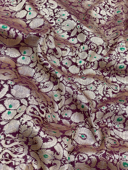 Pure Banarasi Brocade (Colors Available)