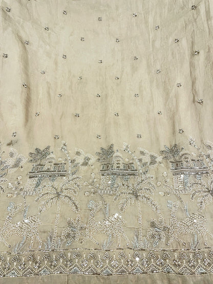 Tissue Beads Embroidery