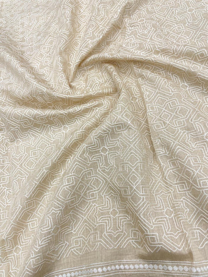 Munga Silk Embroidery Dyeable