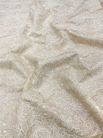 Munga Silk Embroidery Dyeable