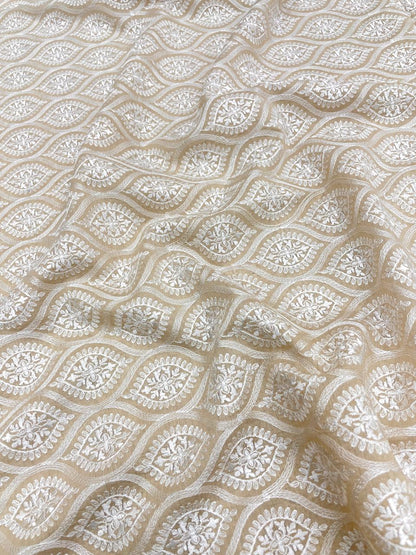 Munga Silk Embroidery Dyeable