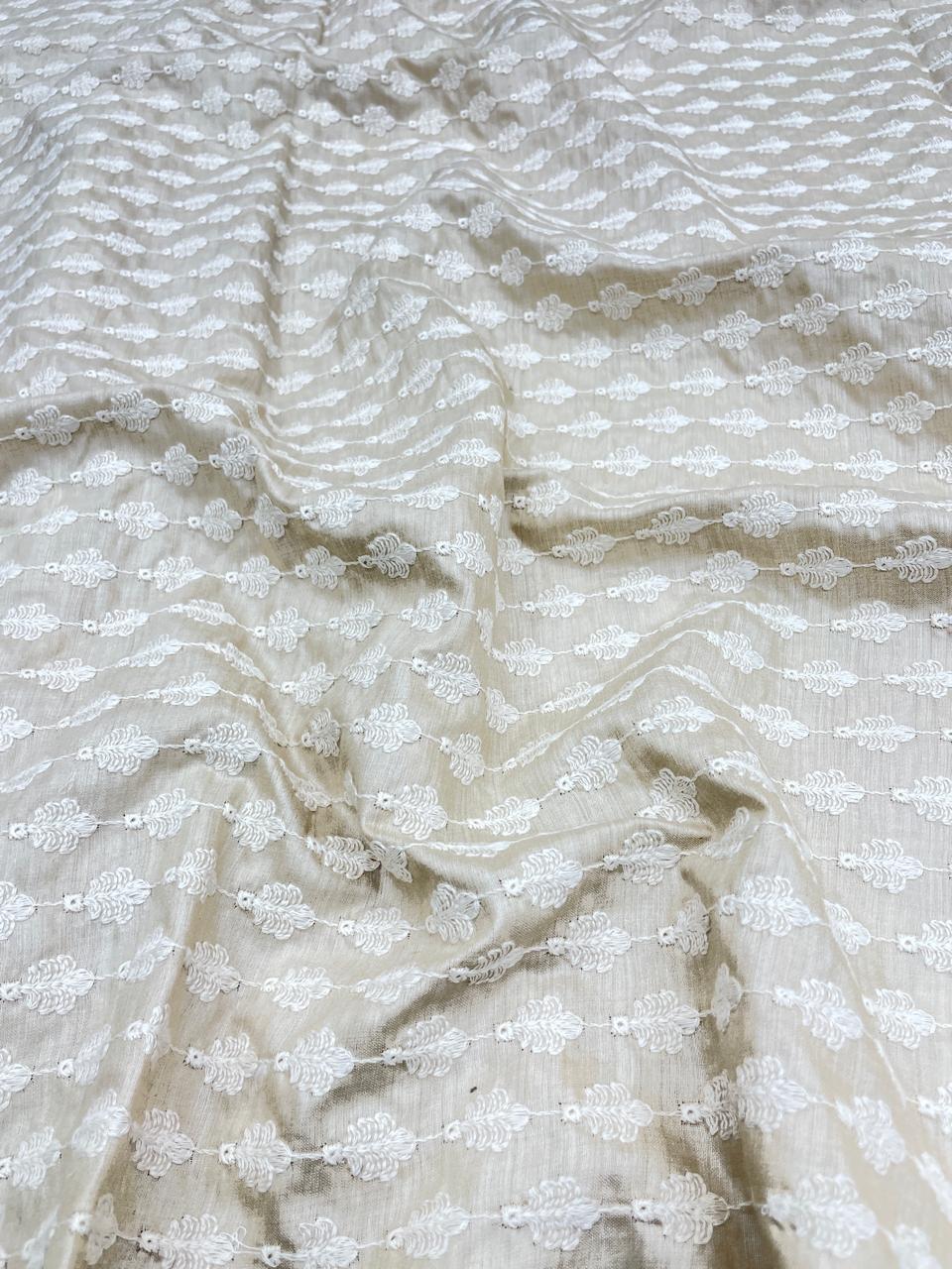 Munga Silk Embroidery Dyeable