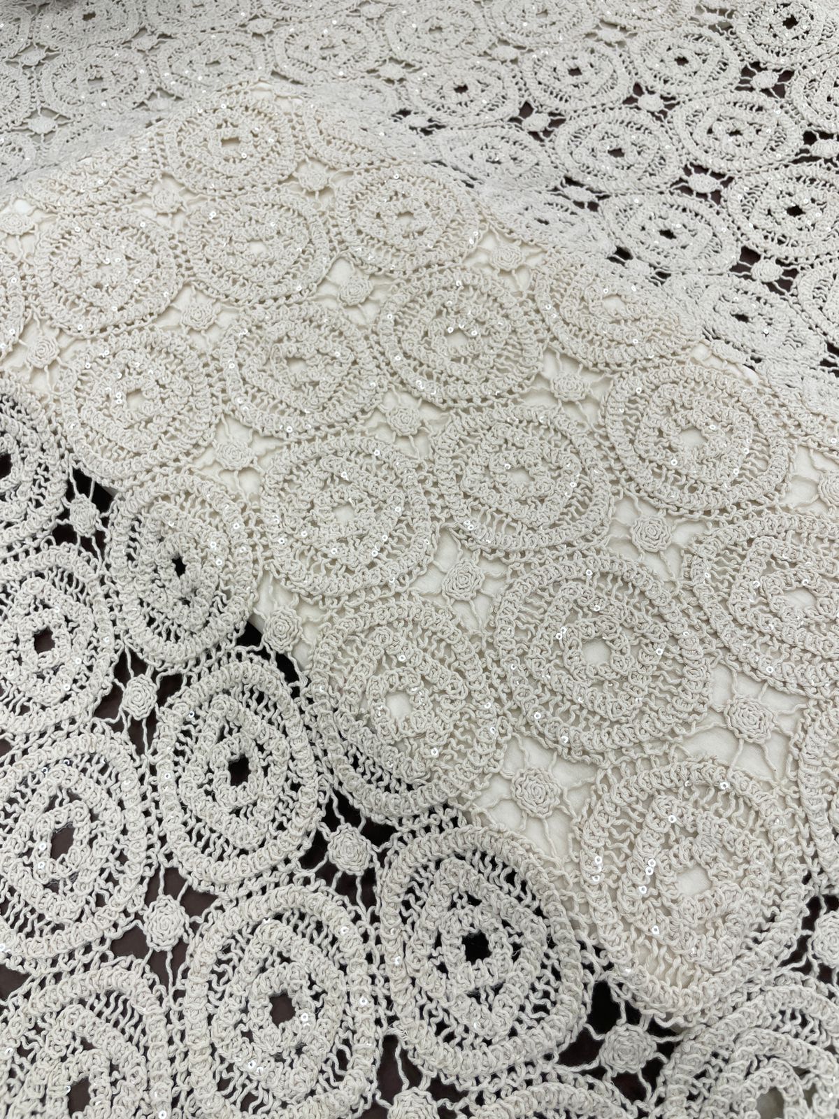 Chrochet Embroidery Dyeable