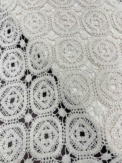 Chrochet Embroidery Dyeable