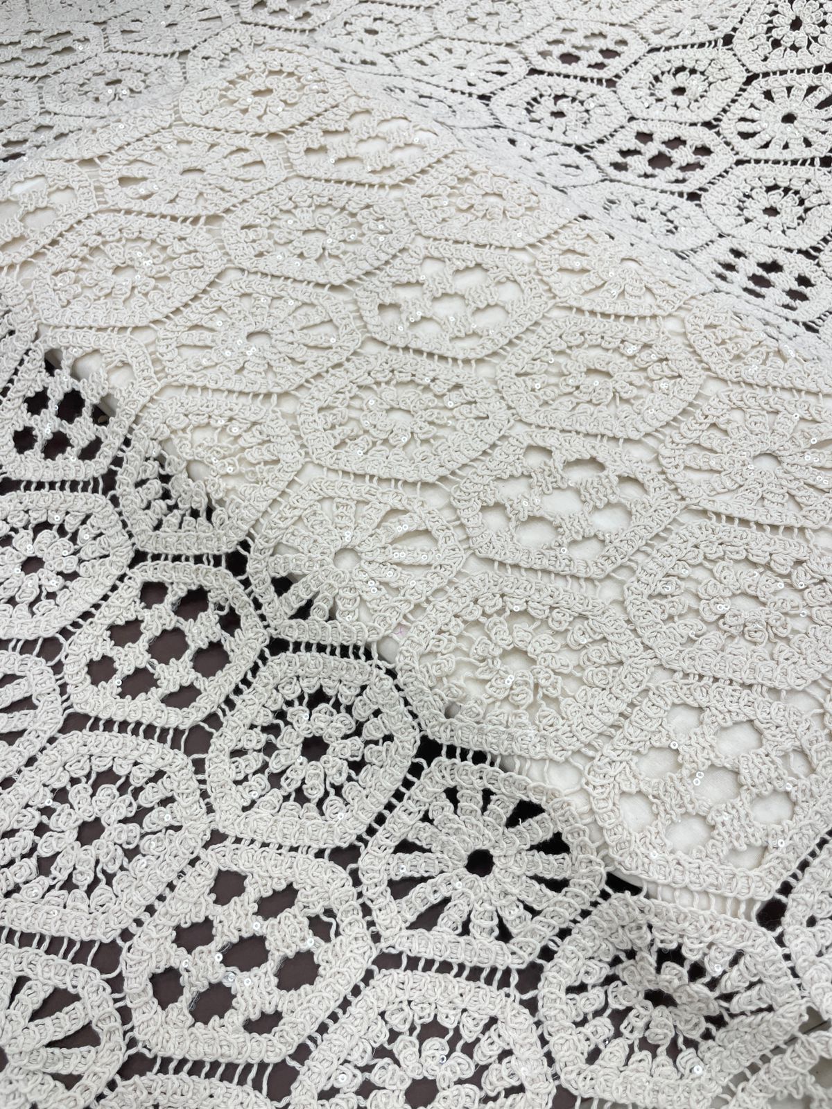 Chrochet Embroidery Dyeable