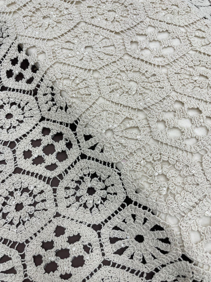 Chrochet Embroidery Dyeable