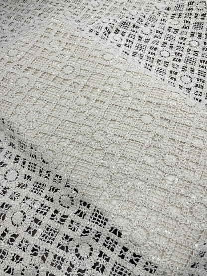 Chrochet Embroidery Dyeable