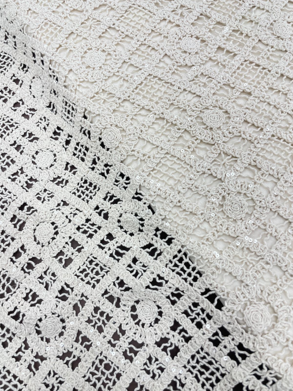 Chrochet Embroidery Dyeable