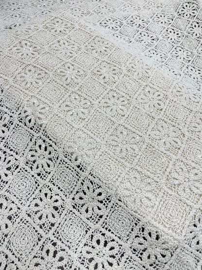 Chrochet Embroidery Dyeable