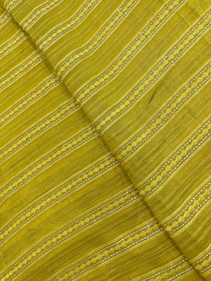 Mysore Silk Pintex Embroidery Fabric (Colors Available)