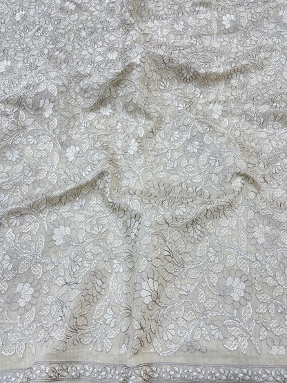 Munga Silk Embroidery Dyeable