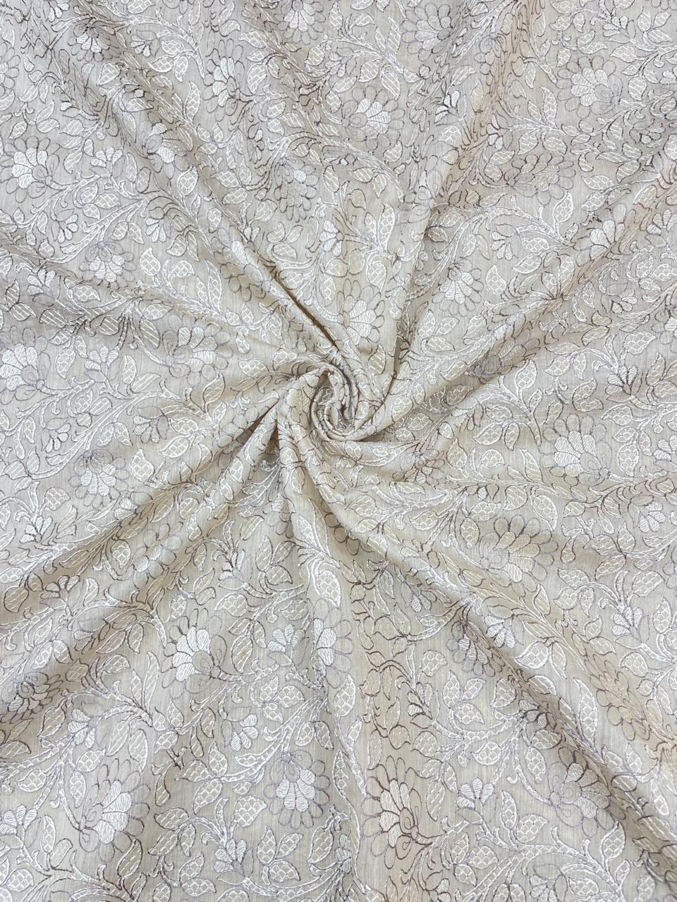 Munga Silk Embroidery Dyeable