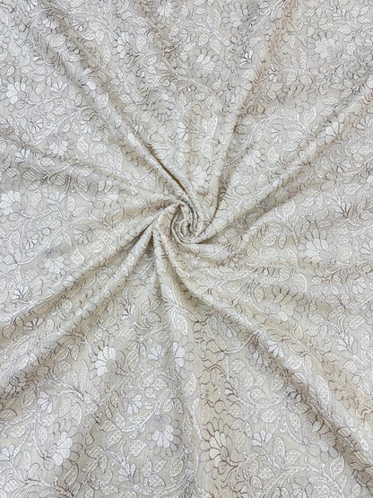 Munga Silk Embroidery Dyeable