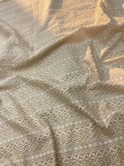 Munga Silk Embroidery Dyeable
